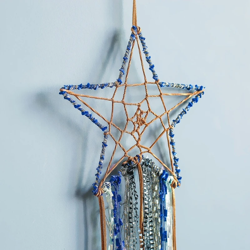 50-200mm Star Shaped Frame Circle Ring for Handmade Dreamcatcher Making Wall Decor Metal Macrame Moon Hoop dream catcher wall decoration