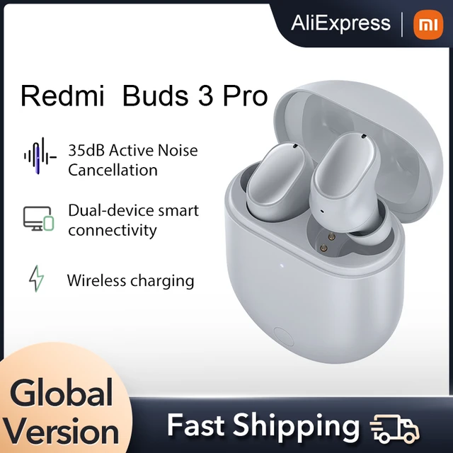 Official  Redmi Buds 3 Pro, Smart noise cancellation, Dual-device  connectivity, 28h long battery life - AliExpress