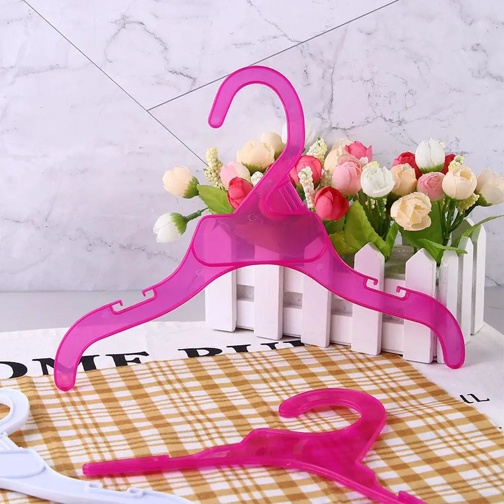 White&Red Color Space Saving Storage Solid Plastic Dog Accessories Clothing Rack Pet Product Dog Clothes Hanger 3