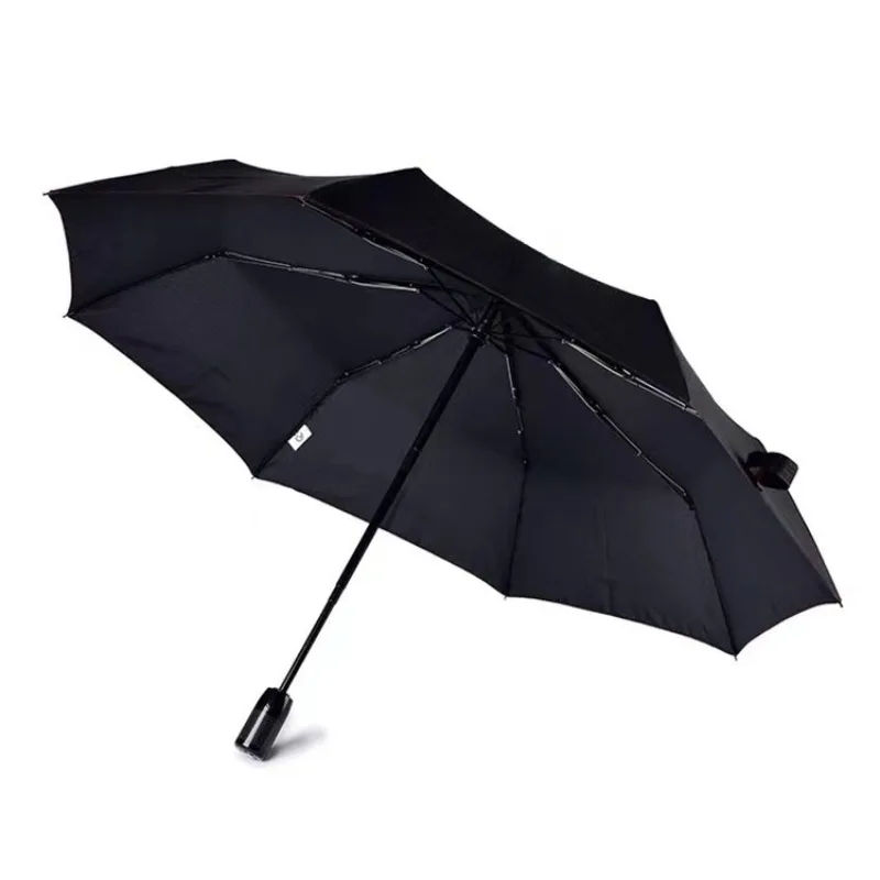 Suitable For Bmw Car Umbrellas Fully Automatic Three-fold Umbrellas Boutique Gift Short Handle Car Umbrella