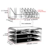 Acrylic Transparent Makeup Drawer Organizer Desktop Cosmetic Storage Box Lipstick Jewelry Make Up Brush Holder Storage Cases 5