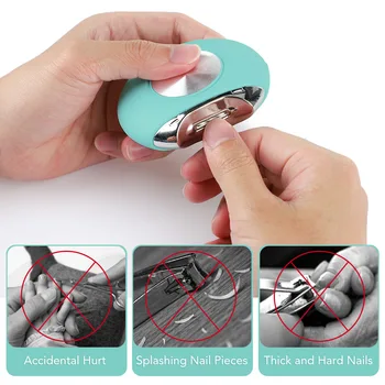 Nowy inteligentny elektryczny urządzenie do manicure dorosłych dzieci domu przenośny automatyczny trymer obcinacz do paznokci paznokci clipper