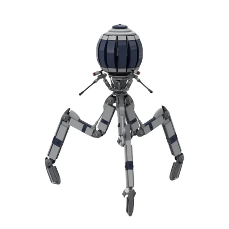 

Конструктор Buildmoc Star Space Droid Stilt Spider MOC Set, фигурки Droids, игрушки для детей, подарки, игрушки, 607 деталей