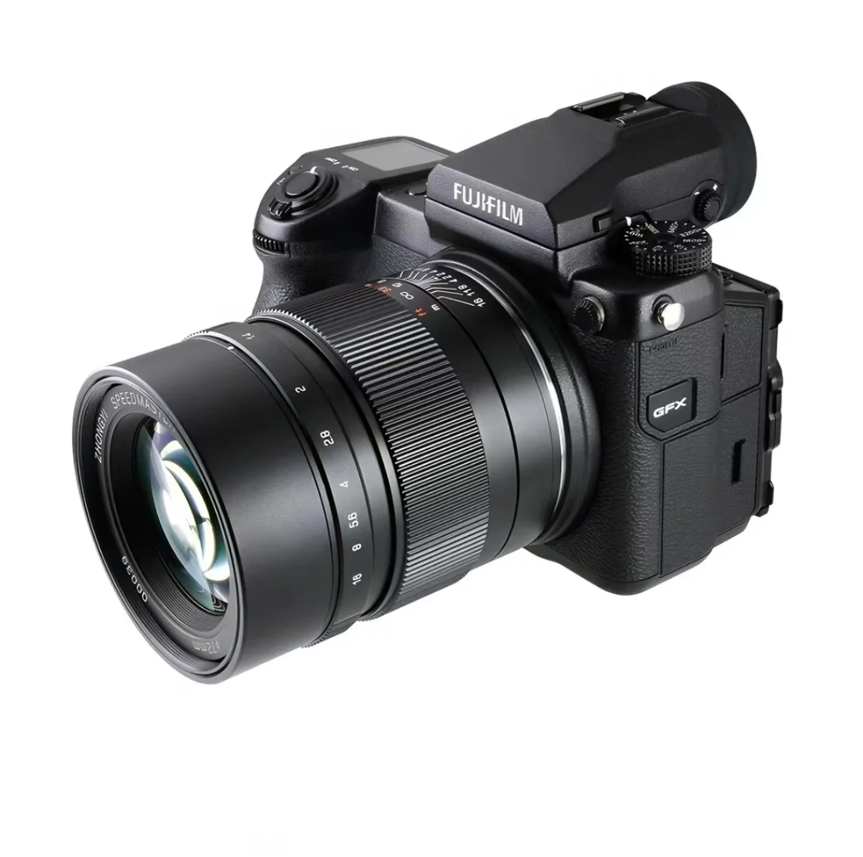 Mitakon Zhongyi Speedmaster 65mm F1.4 수동 초점 프라임 인물 사진 렌즈(후지 G 하살블라드 X 1용) 판매됨