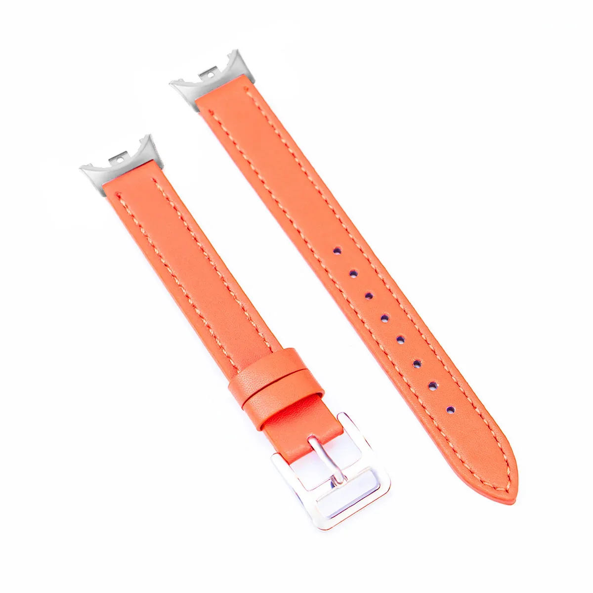 Premium Leather Wrist Strap for Mi Band 8 – Elegant Replacement Sports Bracelet