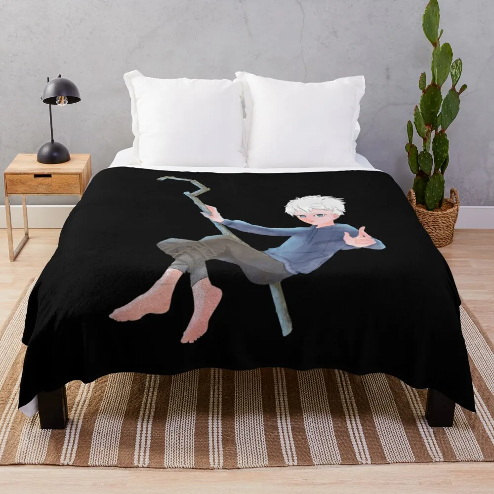 

Jack frost Throw Blanket Soft Big Blanket Sofa Quilt