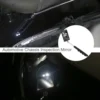 Car 360 Swivel Telescoping LED Light Flexible Inspection Mirror for Extra View Square Car Inspection Repair Tool Detection lens 4