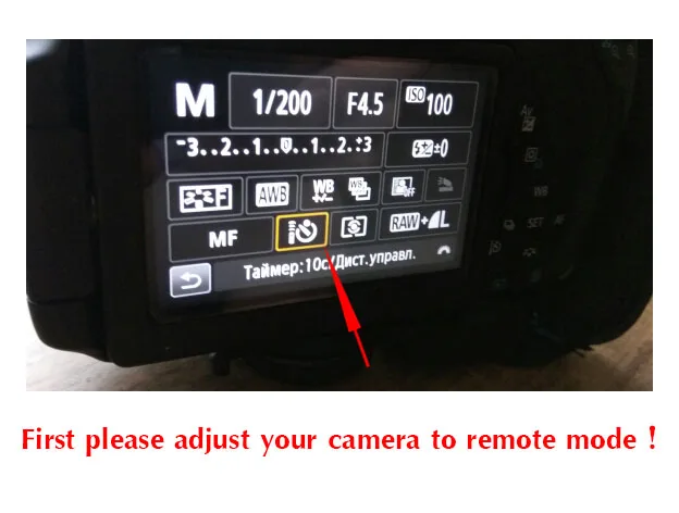 Without Battery! DSLR Camera Remote Control RC-6 for Canon 60D 70D