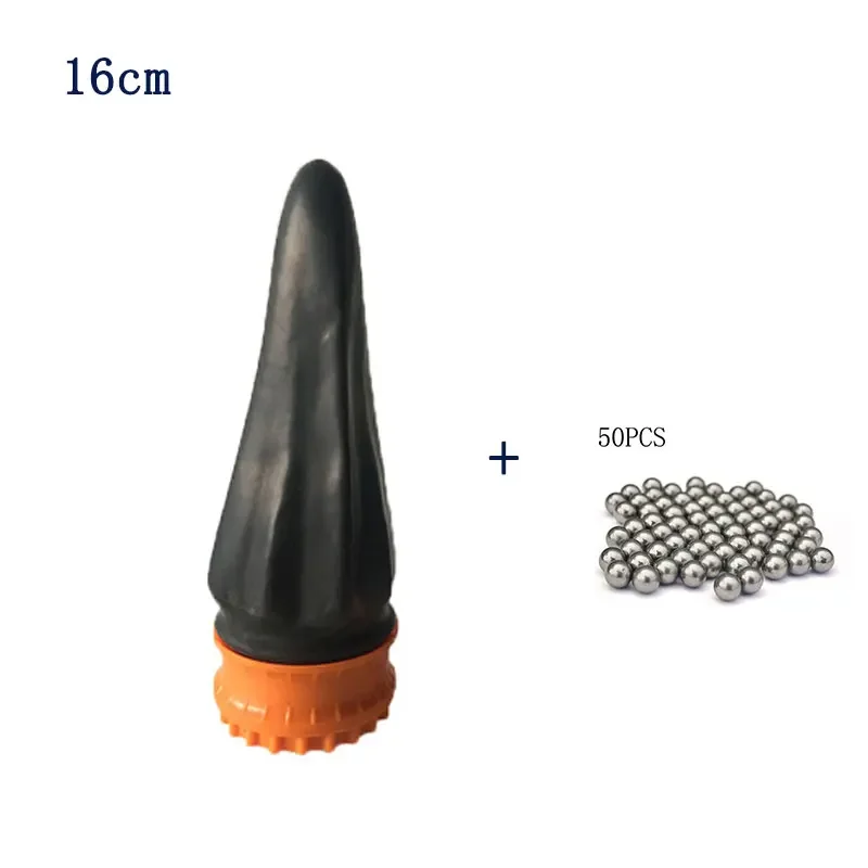 16cm-Black-Steelball