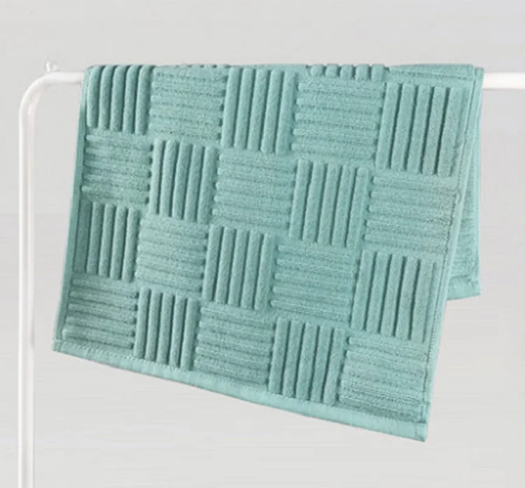 Saugfähige Boden matte für Bad und Toilette, einfarbiges Boden handtuch, Ant-Slip-Spa, Schönheits bade matte für Haus und Hotel, 80x50cm – Detail 12