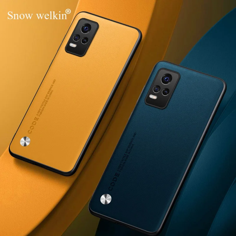 Premium Luxury PU Leather Shockproof Silicone Phone Case Cover