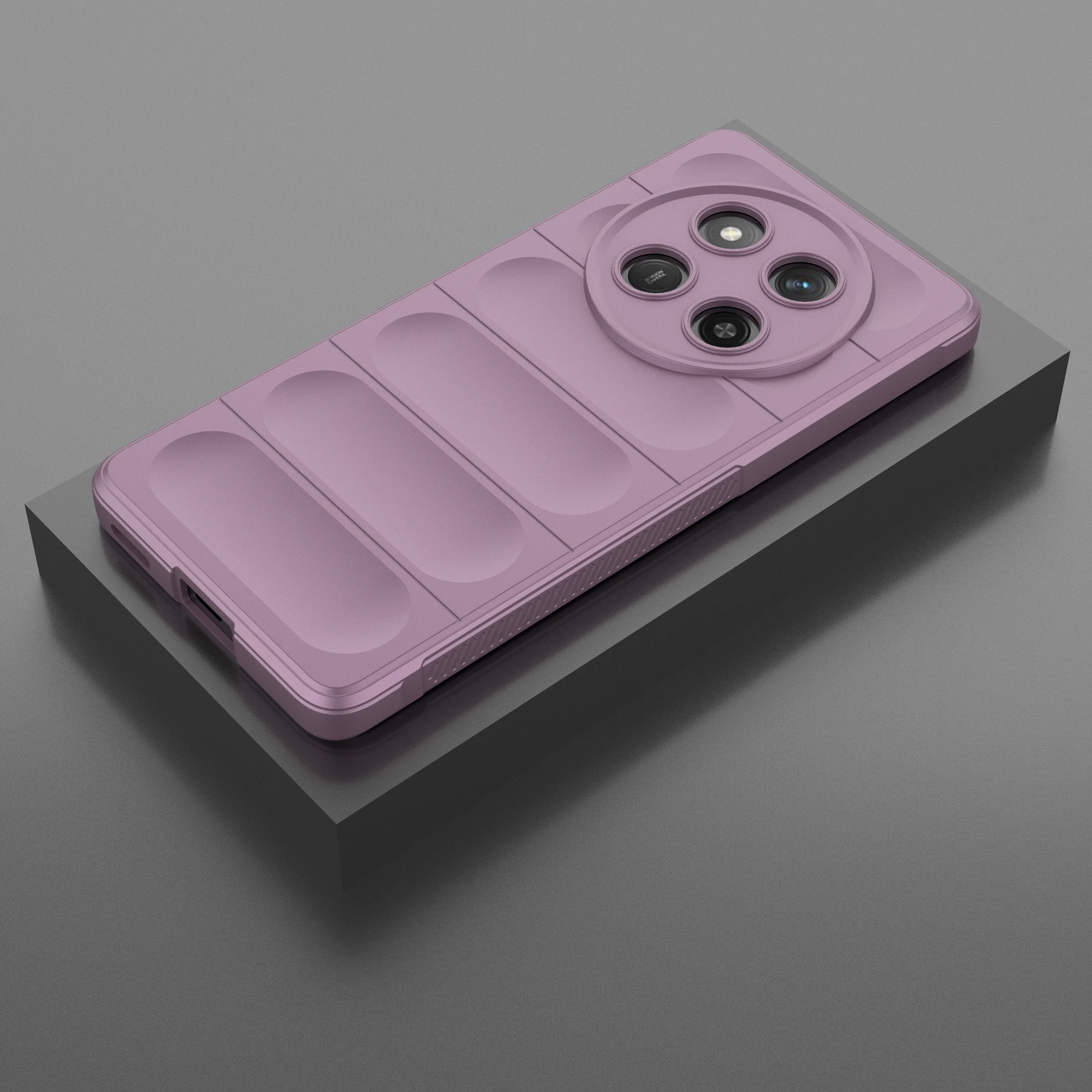 Enhanced Shockproof Silicone Phone Case with Lens Protection -
