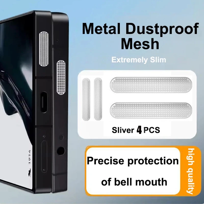Dustproof Metal Mesh Stickers for Earpiece Speaker Protection