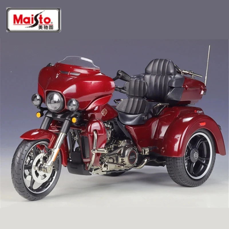 

Maisto 1:12 Harley Davidson 2021 CVO Tri Glide Alloy Classic Street Motorcycle Model Diecast Leisure Motorcycle Model Gifts Toys