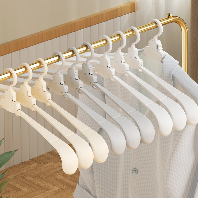 3800 Folding Clothes Hanger Multi-functional Household Balcony Clothes Hanging Travel Portable Clothes Hanger 4