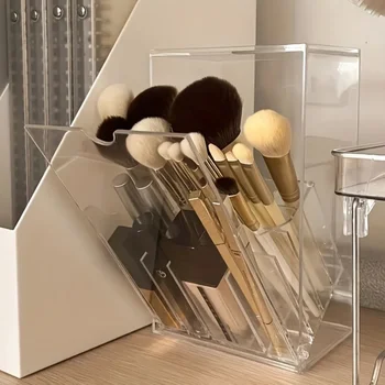 Acrylic Makeup Brush Holder 1