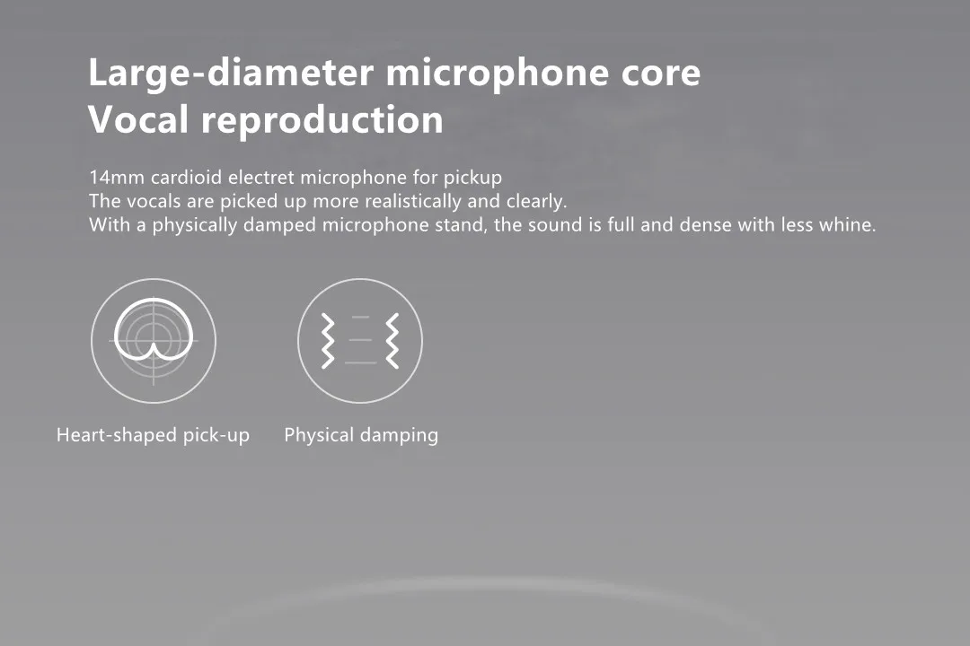 Gadgetoo Xiaomi Yuemi K-Song Microphone 2 Portable Bluetooth Handheld Microphone Gadgetoo Xiaomi Yuemi K-Song Microphone 2 Portable Bluetooth Handheld Microphone