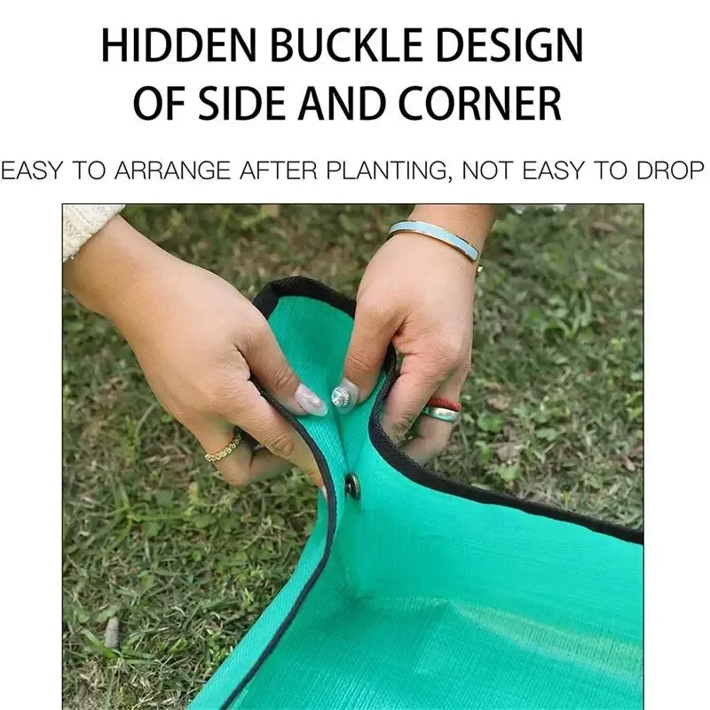 Flower Pots Transplanting Mats Gardening Planting Mat PE Plant Repotting Mat Foldable Waterproof Gardening Potting Pad planting mat