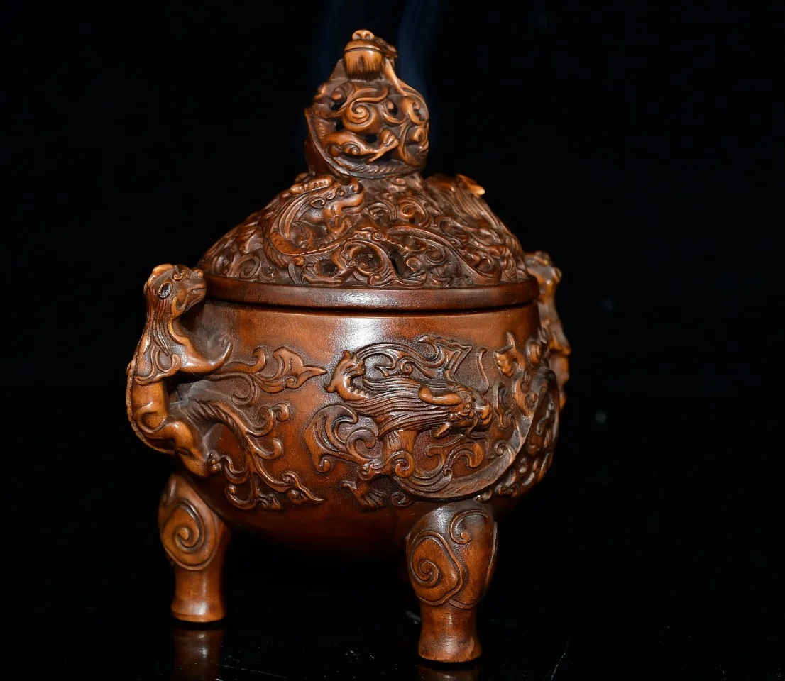 

The Exquisite Workmanship and Beautiful Appearance of the Boxwood Incense Burner Ornaments are Worth Collecting as Home Crafts