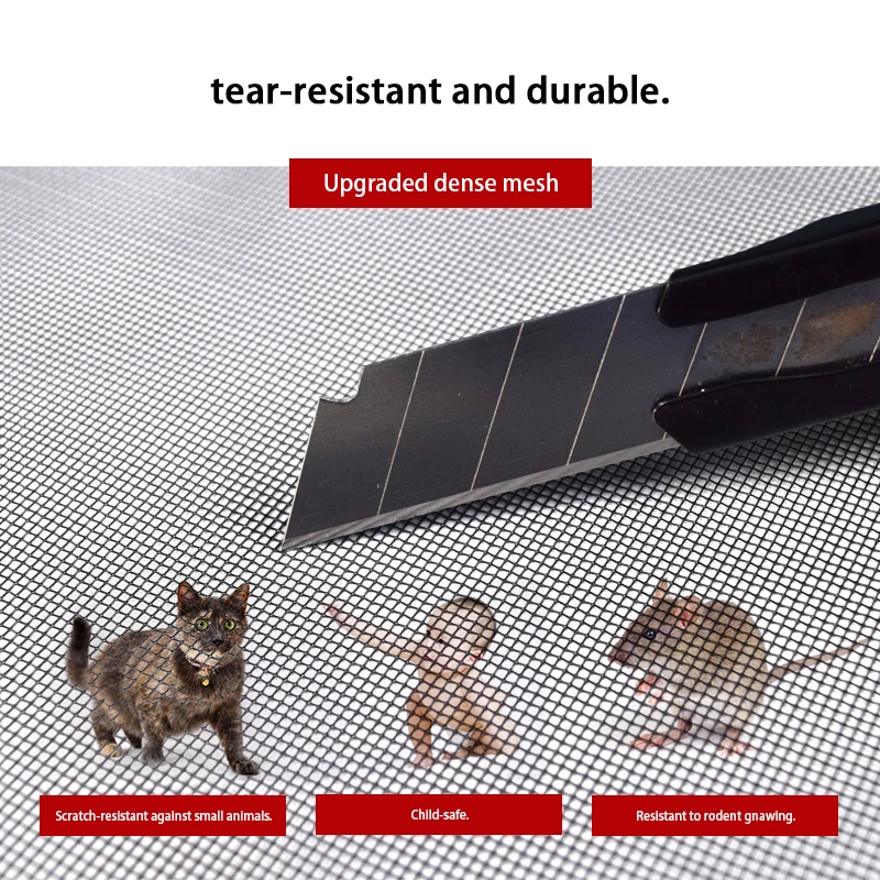 Window screen mesh Fly mosquito window net Mosquito window net Anti mosquito window screen Mosquito net mesh Heavy-Duty Black Mesh Screen Roll-Durable Insect Protection, Breathable Ventilation, Ideal for Windows, Doors, and Balconies