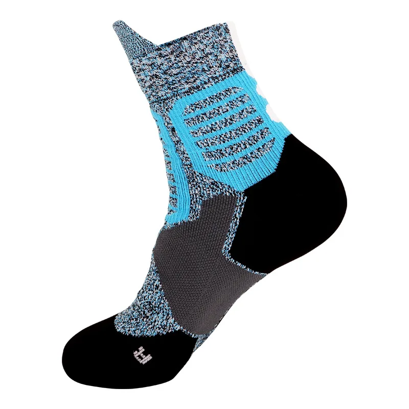 Men Sock Sports Breathable Women Compression Crossborder Supply Running Riding Cycling Knee high Basketball Biking Hockey Soccer