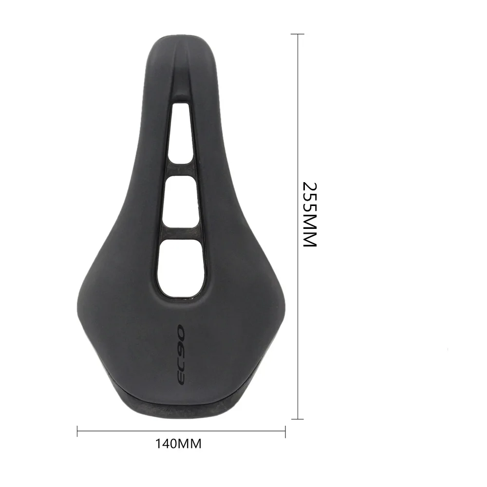 

EC90 Saddles Mountain Road Saddle Seats Sillin Bicicleta Hollow Design Soft PU Leather Cycling Seat MTB Bike Damping Saddle