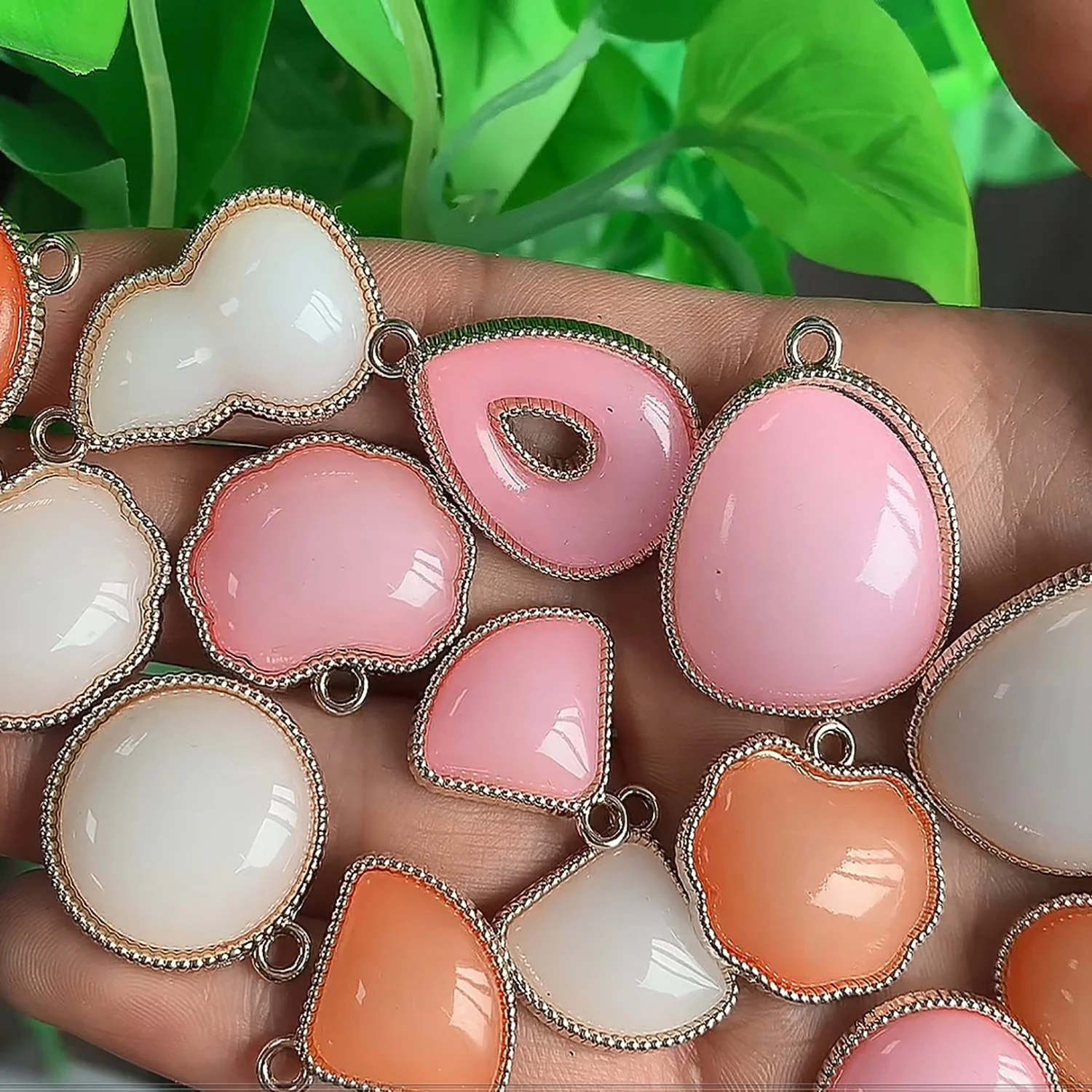 

2PCS Fashion AB Colors Teardrop Crystal Glass charms Pendant For Jewelry Making DIY Necklace Earring Bracelet Accessories Women