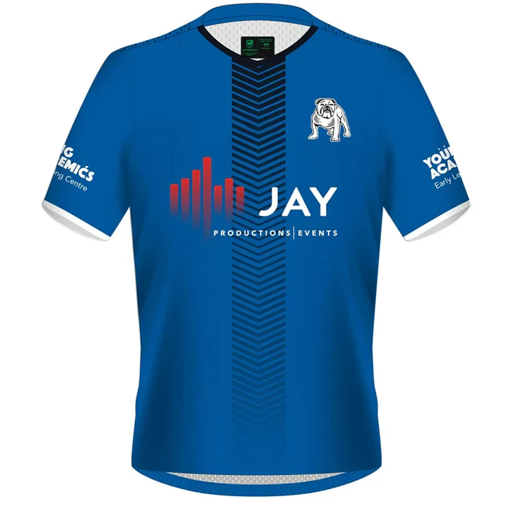 thumbnail image 1 of Nueva camiseta de local/local/visitante de los Canterbury Bankstown Bulldogs 2024, camiseta de rugby, camiseta de entrenamiento (nombre y número personalizados), 1 of 5
