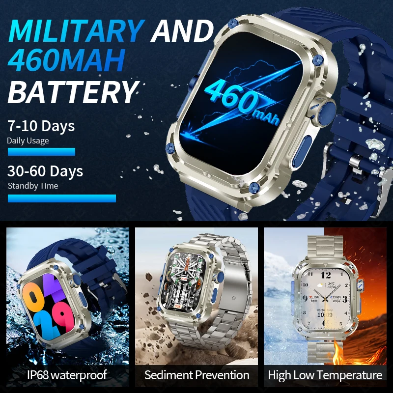 LIGE Z85Max Smart Watch Men Bluetooth Call NFC Heart Rate Blood Pressure Monitoring Outdoor Sport Fitness Tracker Smartwatch Man