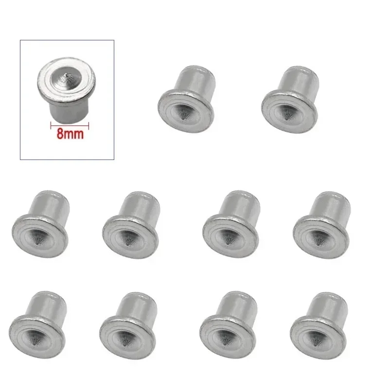 Dowel Centre Point Pins 6/8/10/12mm Wood Timber Marker Hole Tenon Center Woodworking Tenon Center Positioning Pin Dowel 10Pcs wooden dowel pins cylindrical locating dowel pin