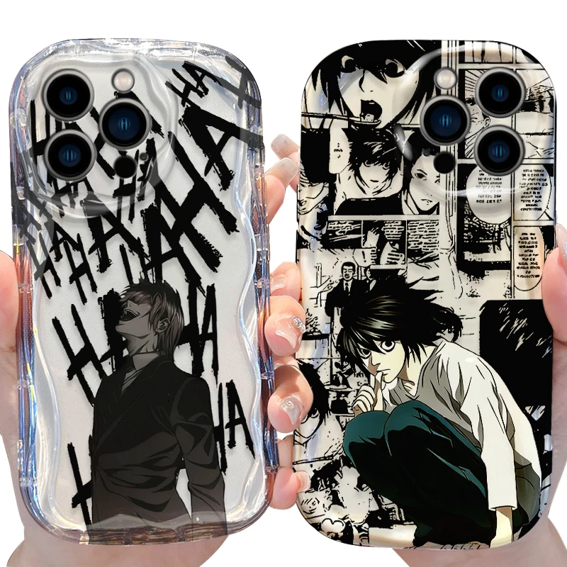 Japanese Manga D-Death N-Note L·Lawliet Themed Silicone Soft Case Cover