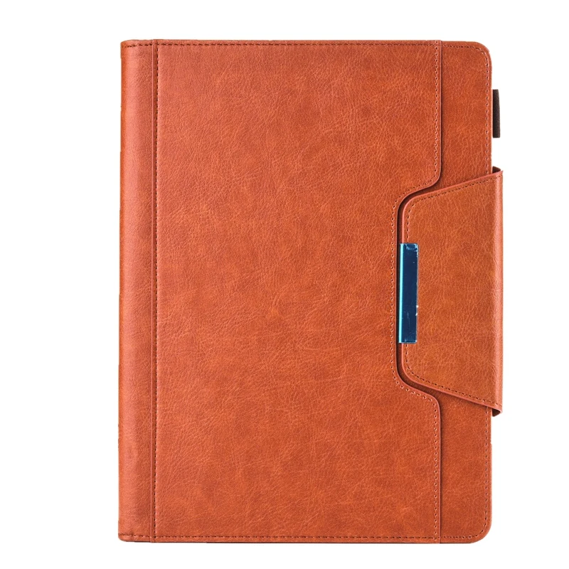 Per Ipad-Pro 10.5 (2017)/Ipad-Air 10.5 (2019)/Ipad-10.2 (2019)/Ipad-10.2 (2020) Con Staffa, Custodia Protettiva In Pelle B