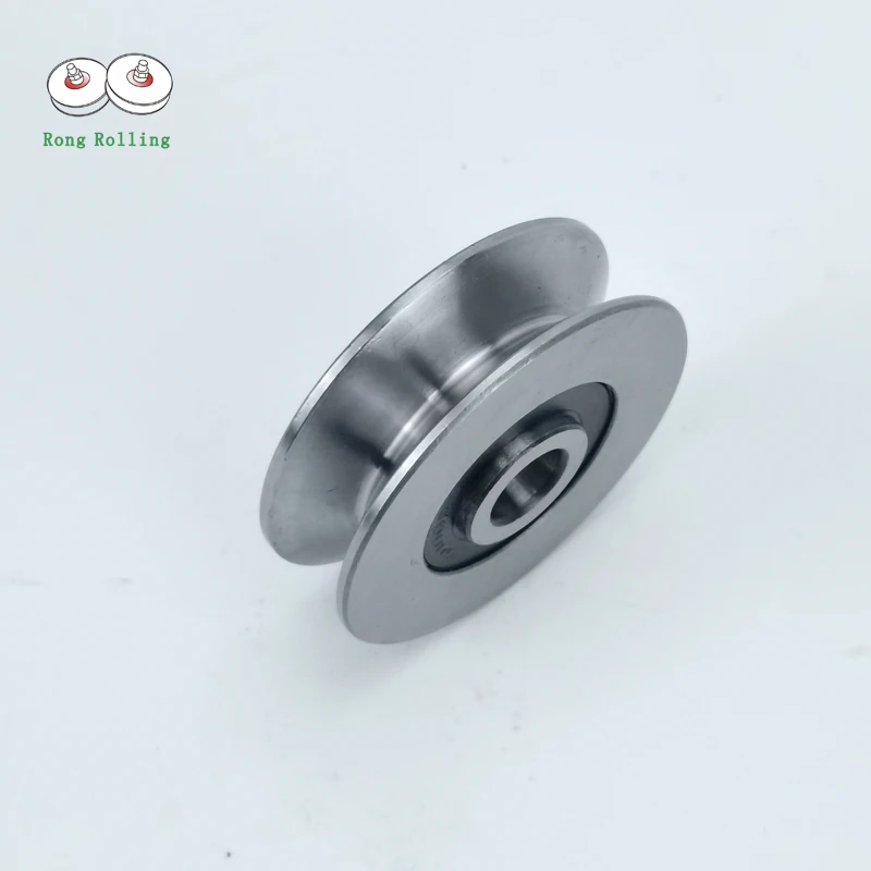 Deep V-groove angle 60 degree bearing bore 8mm diameter 40mm thickness 12mm Sliding Gate Roller/Pulley/Wheels 2pcs/lot sliding door roller shower room pulley shower room rollers sliding door pulley nylon bearing pulley