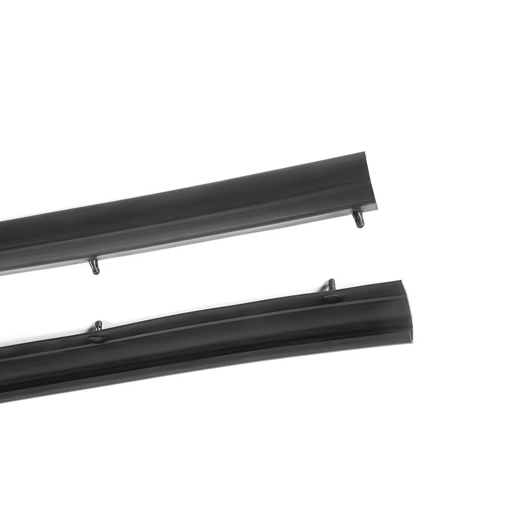 4Pcs Car Weatherstrip Window Moulding Trim Seal Belt For Ford F250 F350 F450 F550 Super Duty 1999-2016 For Excursion 2000-2005 6