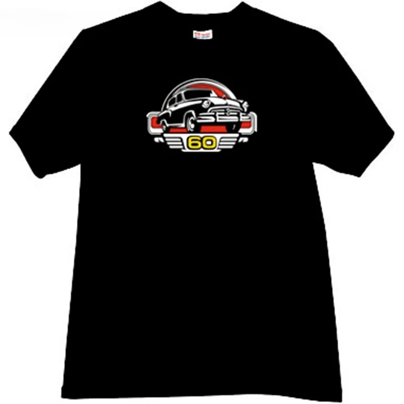 Футболка мужская хлопковая, брендовая черная Модная рубашка газ M21, Volga, 60 лет, с принтом в виде российских ретро-машинок, размеры 4XL, 5XL Футболка мужская хлопковая, брендовая черная Модная рубашка газ M21, Volga, 60 лет, с принтом в виде российских ретро-машинок, размеры 4XL, 5XL