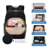 BAGSMART Laptop Backpacks for Women 15.6 inches Notebook Bags School Bag Chargeable for Work School College Travel Business Trip 2