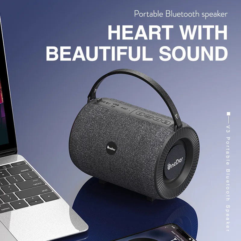 

Портативный беспроводной Bluetooth динамик звуковая коробка HiFi музыкальный сотовый телефон планшет металлический громкий динамик спортивный портативный сабвуфер