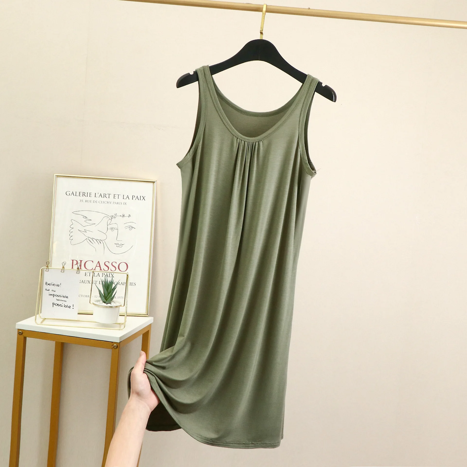 3XL-6XL Women's Nightgowns for Summer