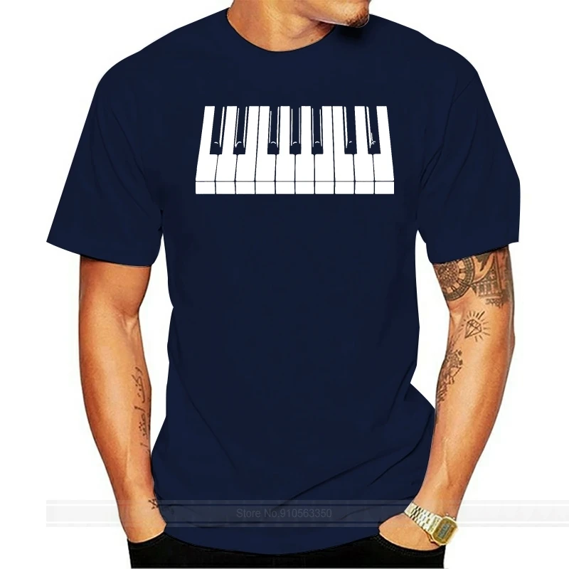 Maglietta Con Tastiera Per Pianoforte Beetle Mozart Keytar Keys Cool Pianista Player Gift Tee Maglietta Di Qualità Superiore