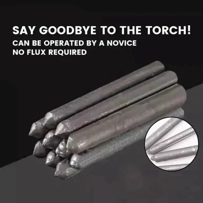 Low Temperature Welding Universal Wire Rod For Metal Aluminum Welding Easy Melt Rods By And Matches 1/3/6/12/15/30 Pcs Welding Rods