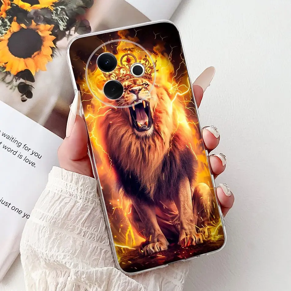 Elegant Butterfly Cat Printed Soft Silicone TPU Phone Case