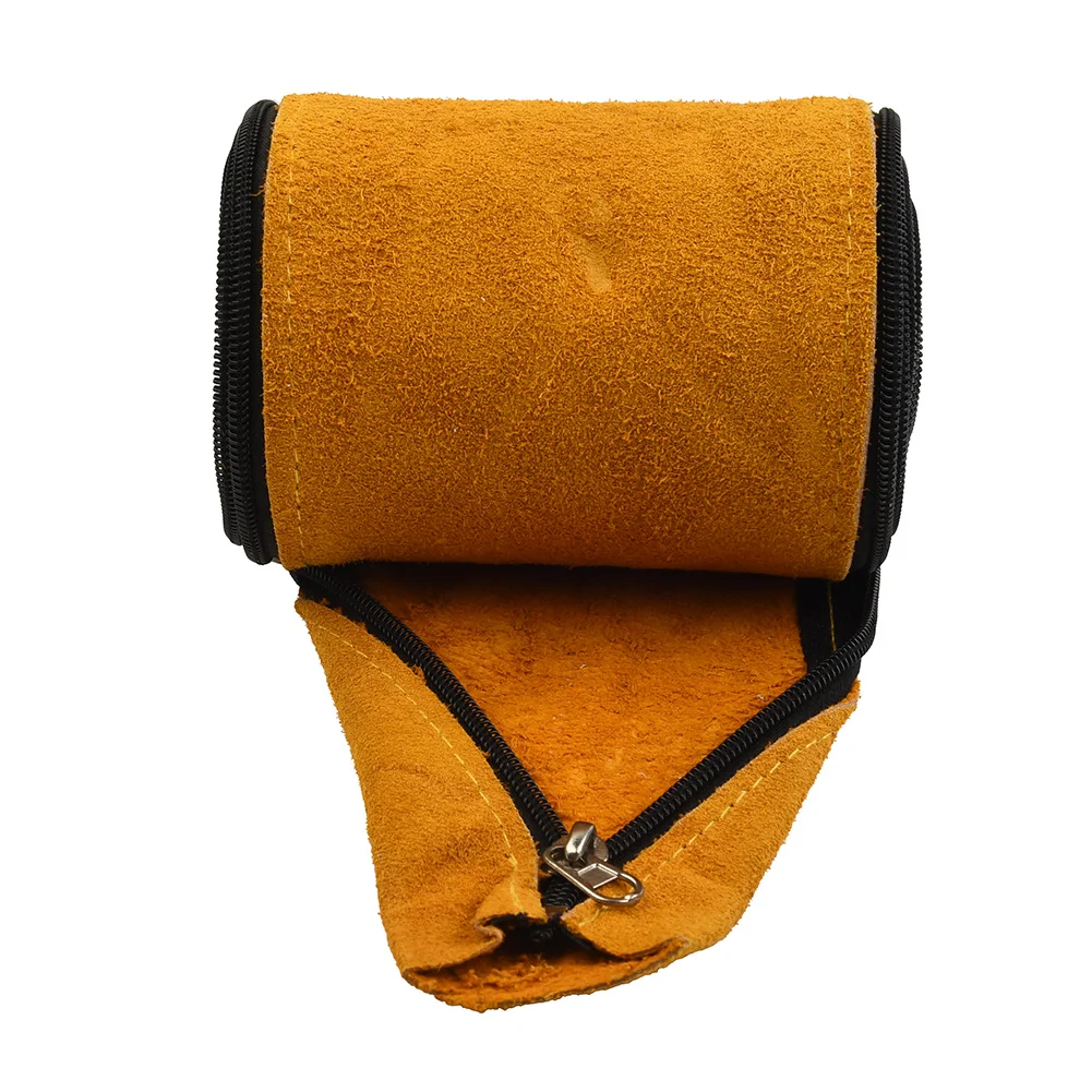 

Cable Cover TIG Welding Torch Flexible Protection Spare Parts Accessories Cowhide Diameter 29mm 12ft L 4in Wide Best
