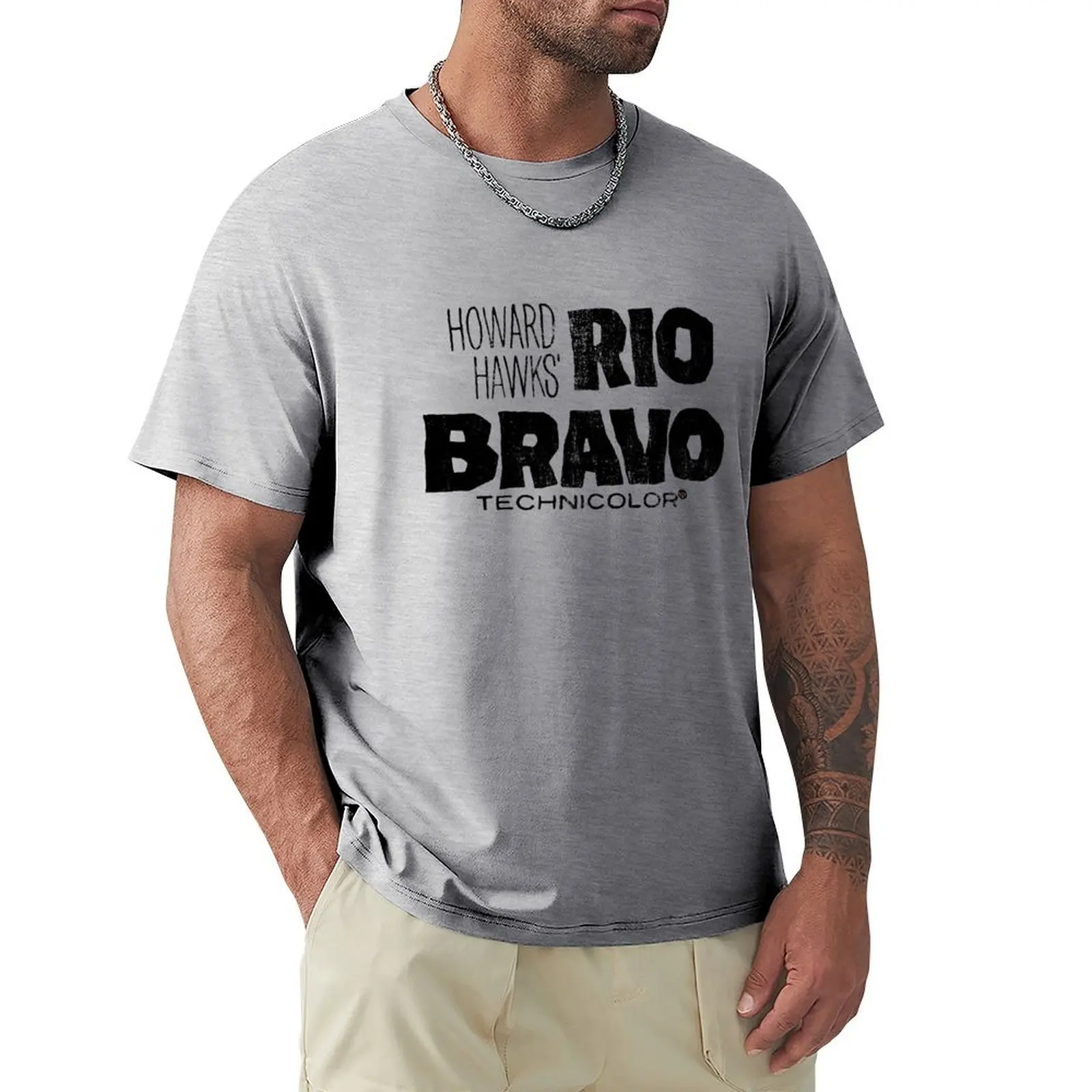 

Rio Bravo T-shirt vintage clothes cute tops oversized mens t shirt