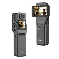 SJCAM C400 4K Detachable Pocket Action Camera with Wireless Handheld Controller,2.29" Rotatable Touch Screen,7-Hour Battery