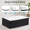 4-inch Tri Folding Memory Mattress with Removable Cover , Single Tri-Fold Mattress 4