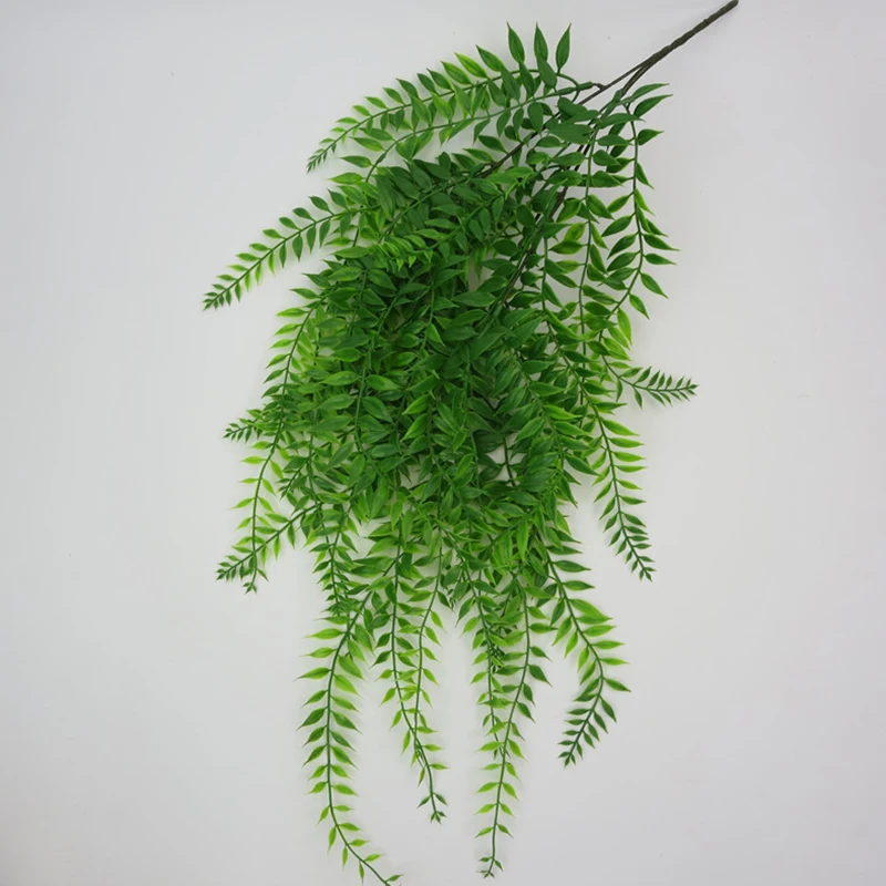 

Persian Leaf Wall Hanging Artificial Plants for Large Decoration Fake Plant Flor Artificial Green Plant Natural Effect Cheap Ivy