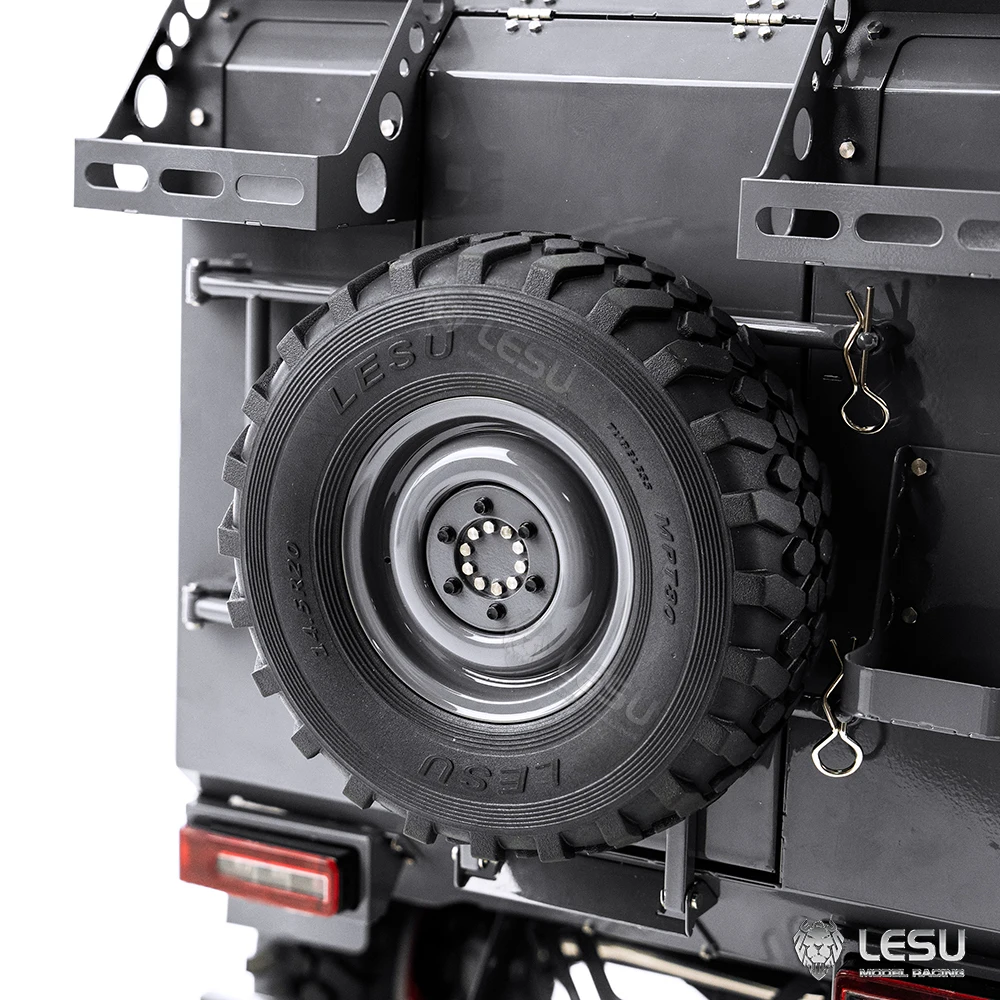 LESU 1/10 Simulation Light Truck Full Metal RV Model RAVE-UM406 3