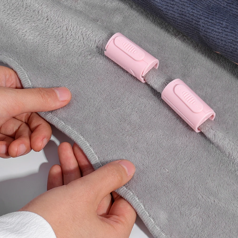 BedSheet Clips Anti Slip Fixing Clip Plastic Fixer Quilt Fastener Blanket Clothes Pegs Anti-run Safe Button Bedroom Supplies