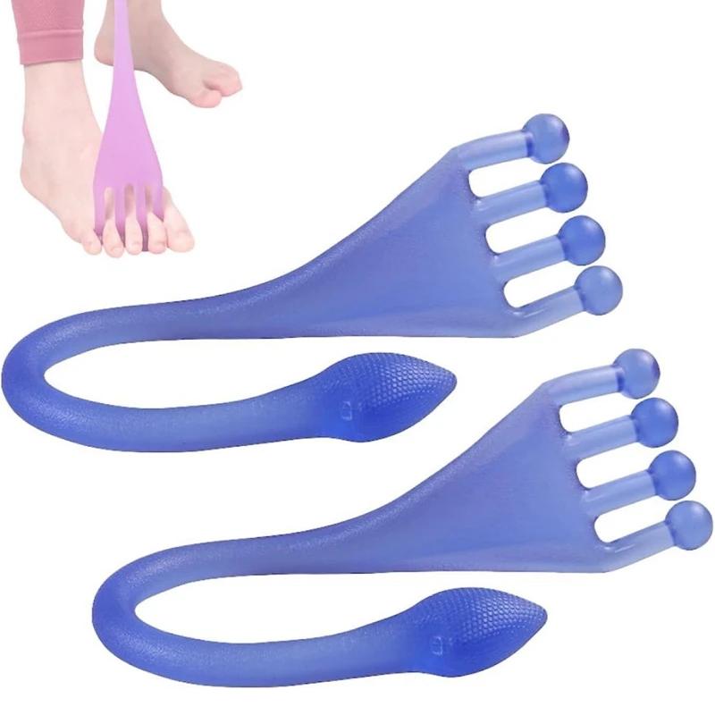 Toe Training Belts Toe Sole Trainer Ballet Dance Foot Silicone Pull Bands Stretch Elastic Rope Back Exercise Bands Yoga Pilate