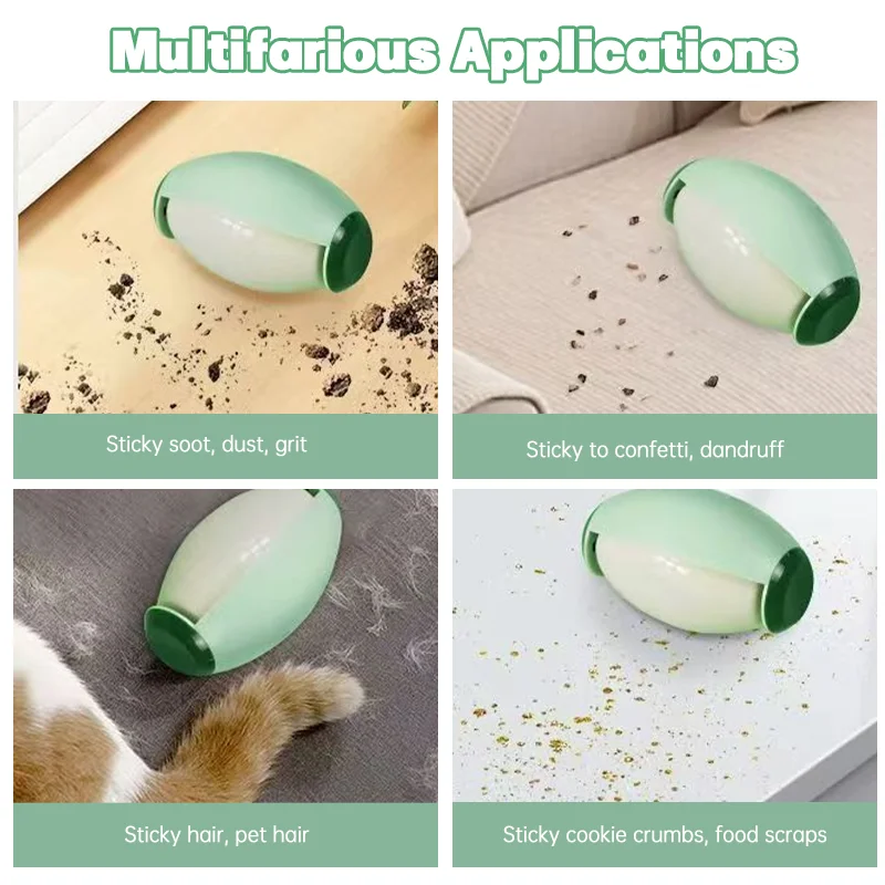 Washable Lint Remover Multifunctional Portable Roller for Clothes Pet Hair Dust